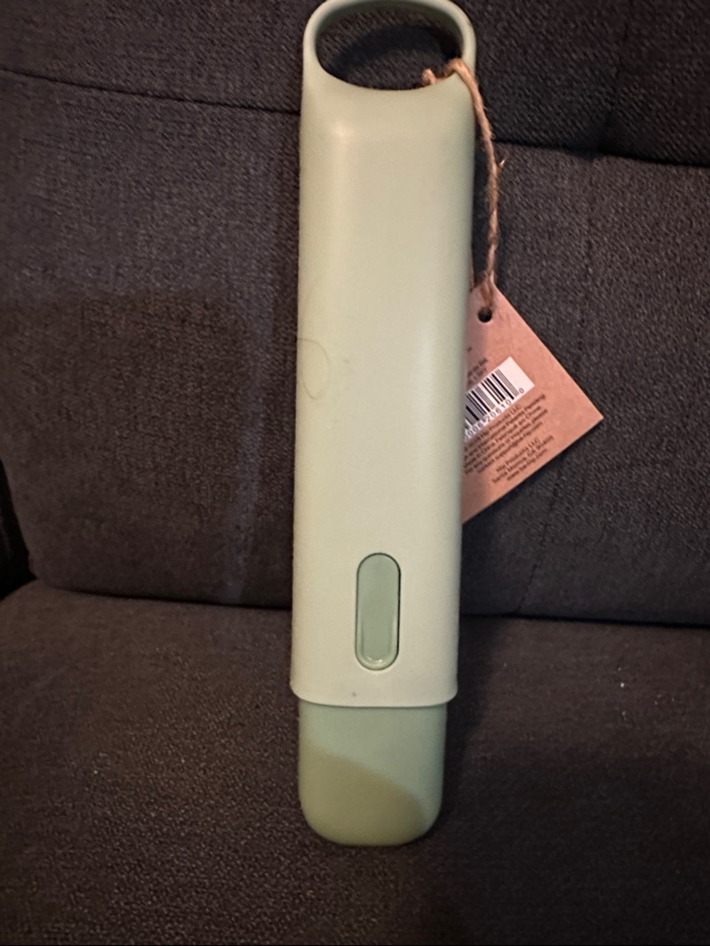 Portable Mint Green Silicone Brush Holder by